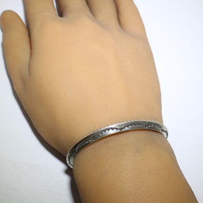 Bracelet en argent par Eddison Smith 5-1/2"