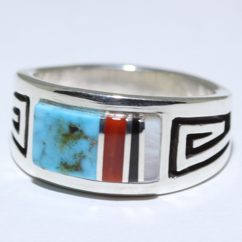 Cincin Inlay oleh Albert Nells ukuran 8