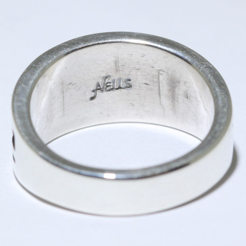 Cincin Inlay oleh Albert Nells ukuran 8