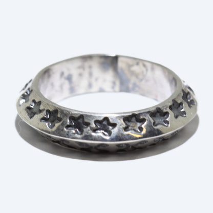 阳光·里夫斯的银戒指 - 10.5号