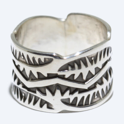 Bague en argent par Darrell Cadman - Taille 7.5