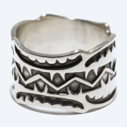 達雷爾·卡德曼的銀戒指 - 7.5號