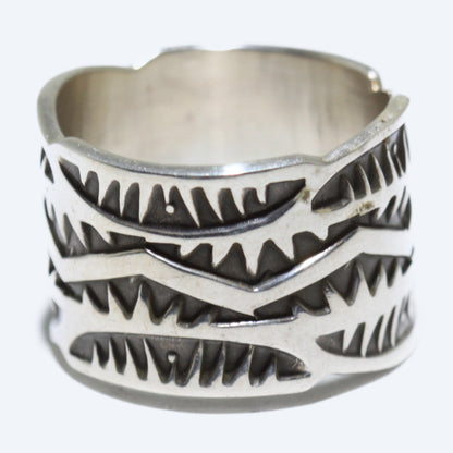 Silver Ring by Darrell Cadman- 7.5