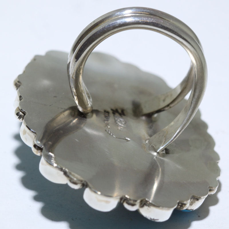 Cluster Ring ni Fred Peters size 10