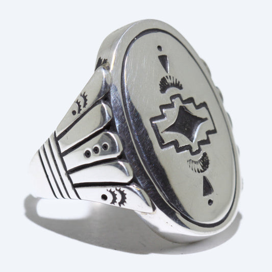 Bague en argent par Charlie John - Taille 10.5