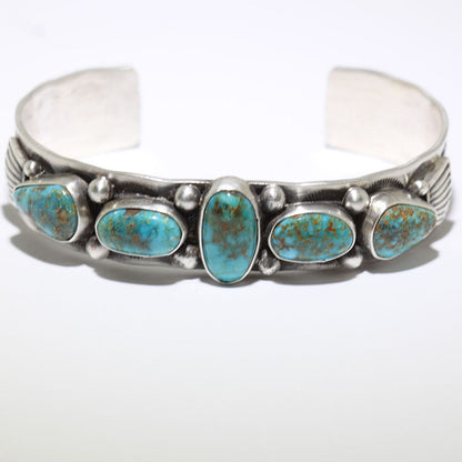 Turq Mtn Bracelet by Shelia Tso 5-7/8"