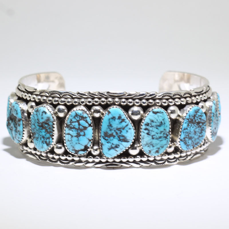 Bracelet en turquoise par Navajo 6-3/8"