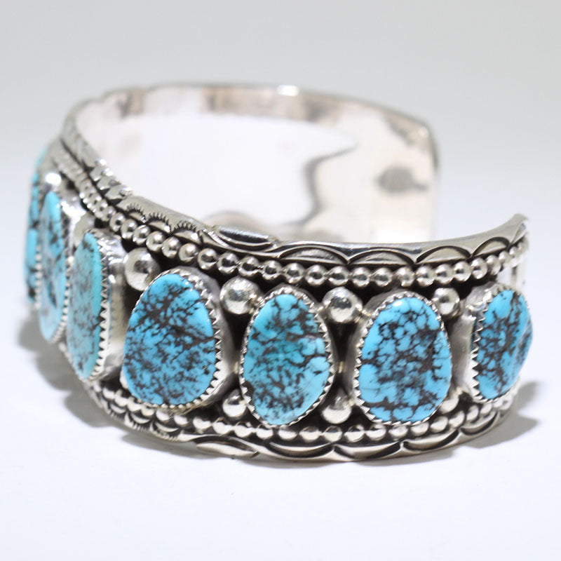 Turquoise Bracelet by Navajo 6-3/8"