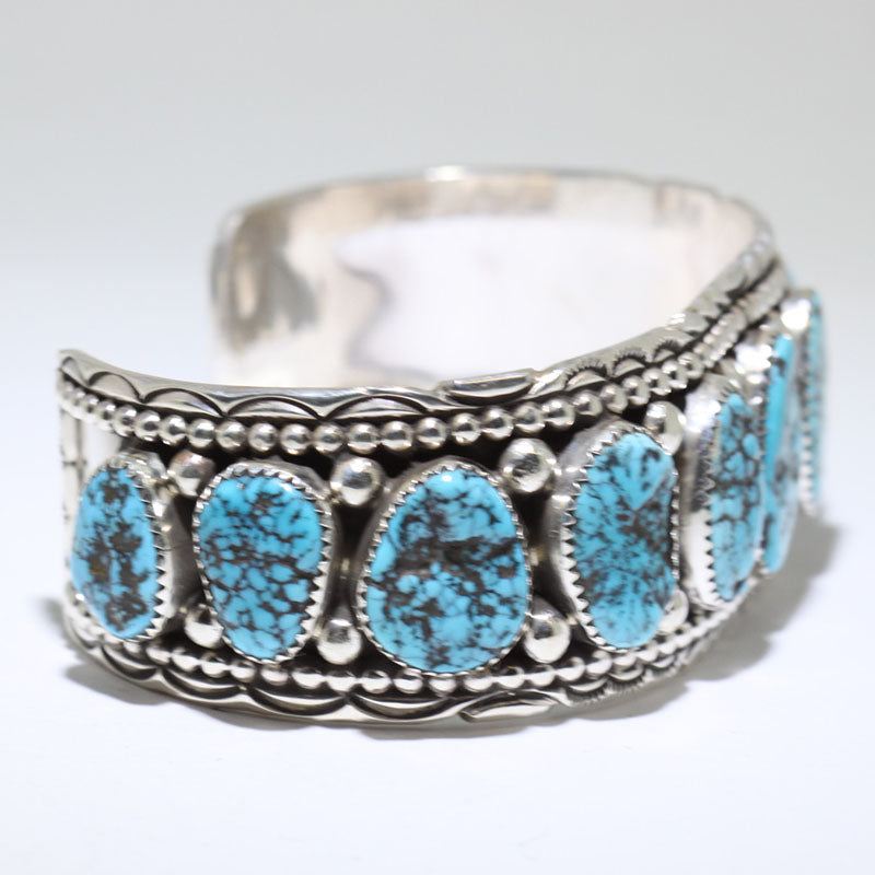 Bracelet en turquoise par Navajo 6-3/8"