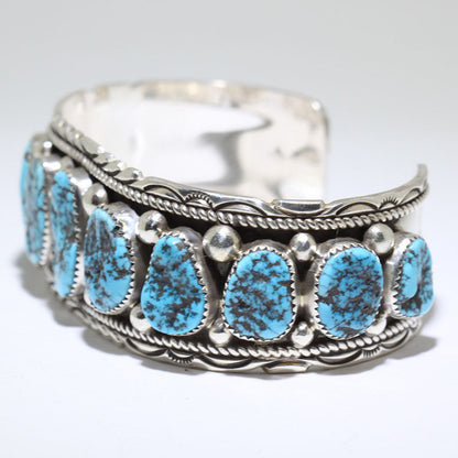 Gelang Turquoise oleh Navajo 6-3/8"