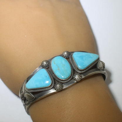 Kingman Bracelet by Navajo 5-3/4"