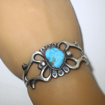 Pulsera Kingman por Navajo 5-5/8"