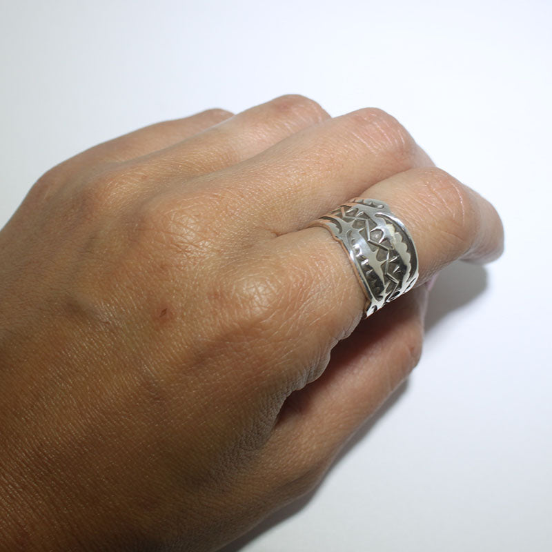 Silver Ring by Darrell Cadman- 7.5