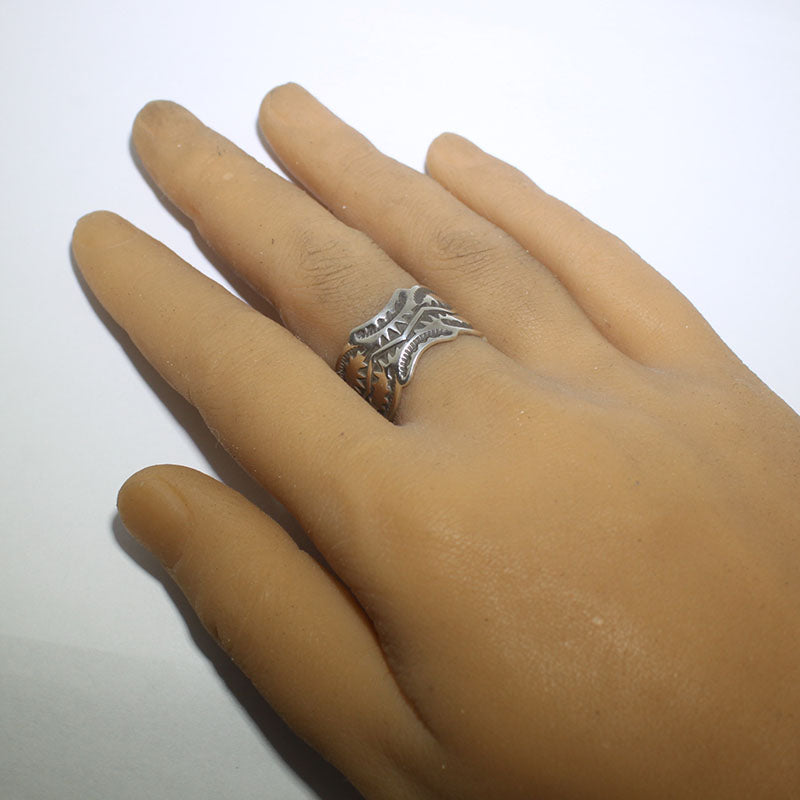 Anillo de plata por Darrell Cadman - Talla 9.5