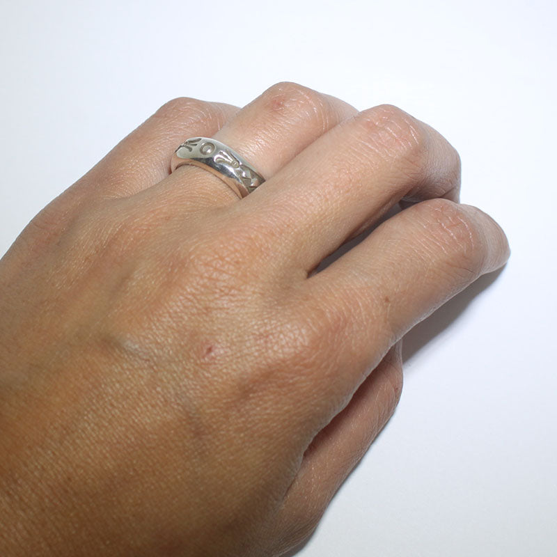 Bague en argent par Darrell Cadman - Taille 6