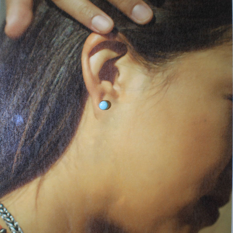 Boucles d'oreilles en turquoise