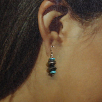 Navajo 手工珠飾耳環