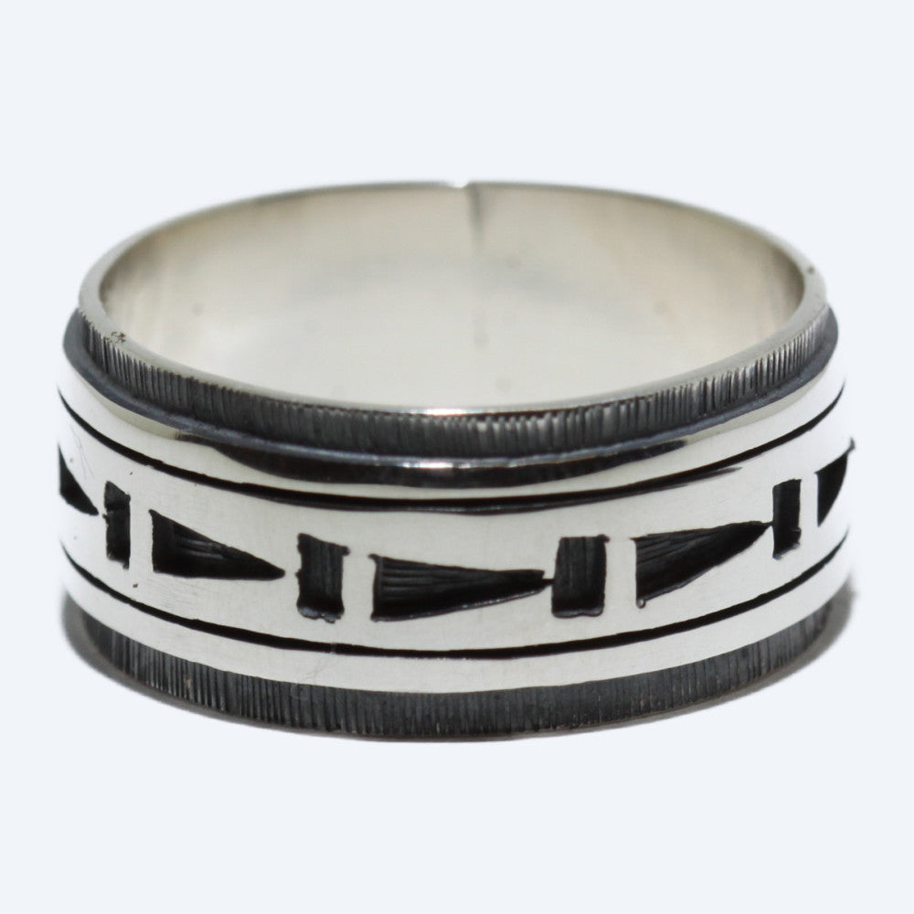 Bague en argent par Clifton Mowa - 8