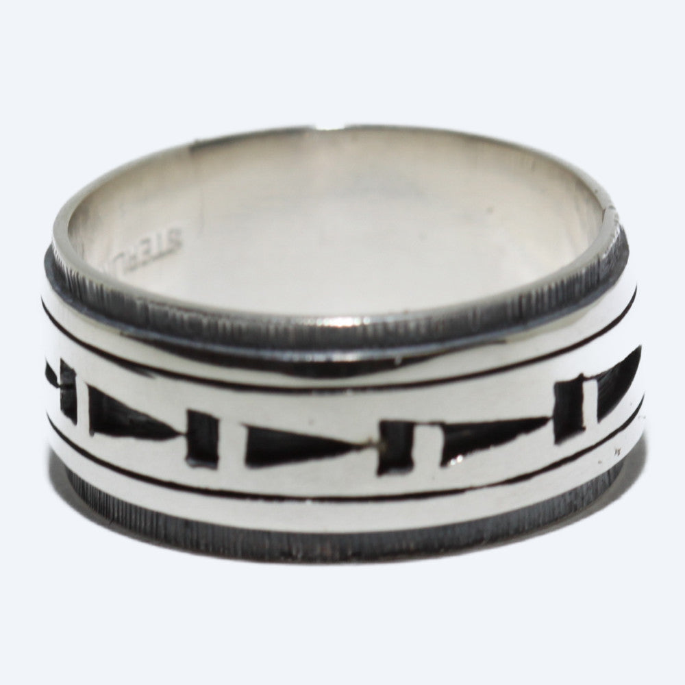 Серебряное кольцо от Клифтона Мова - 8
