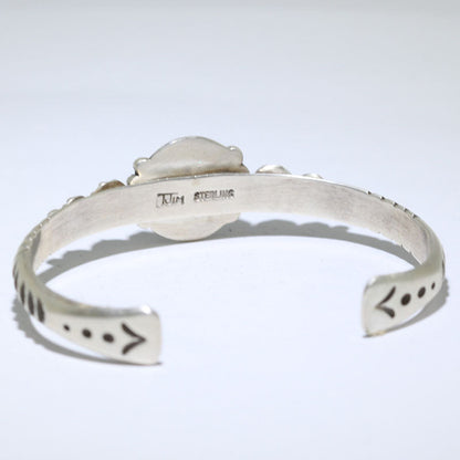 Bracelet en argent par Thomas Jim 13 cm