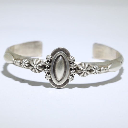 Bracelet en argent par Thomas Jim 5-5/8"