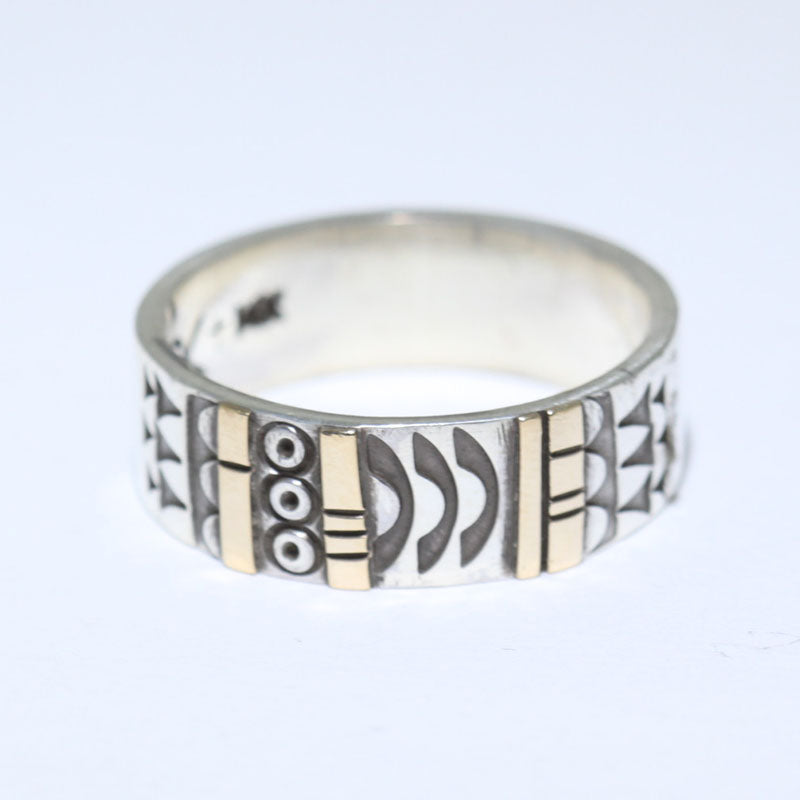 Кольцо из серебра/золота от Норберта Пешлакая, размер 7