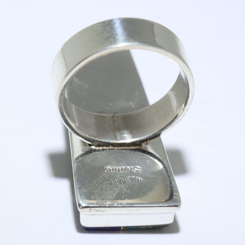 Inlay-Ring von Wayne Muskett Größe 8