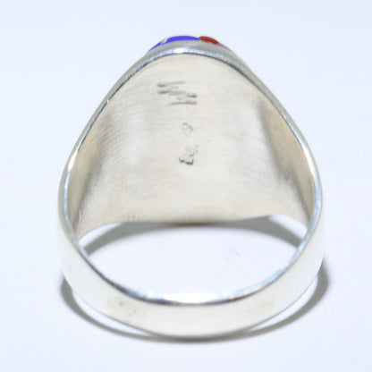 Bague incrustée par Wilbert Manning taille 11.5