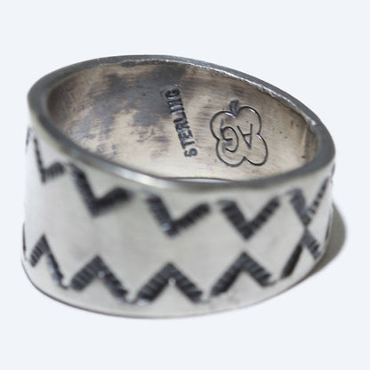 Bague en argent par Arnold Goodluck - Taille 9