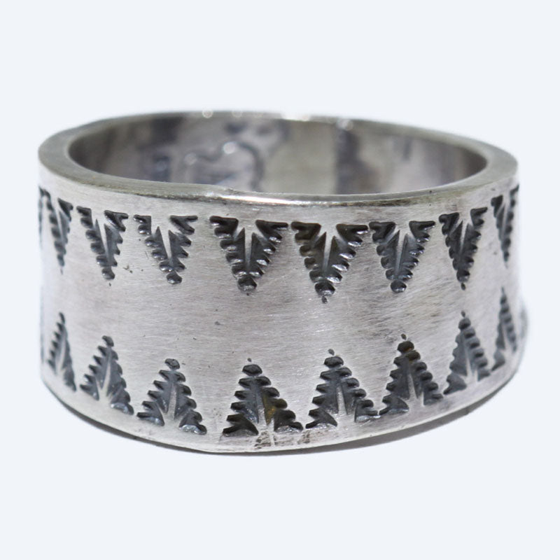 Silver Ring by Arnold Goodluck- 9.5