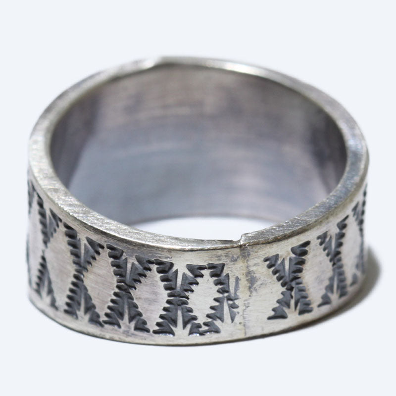 Silver Ring by Arnold Goodluck- 9.5