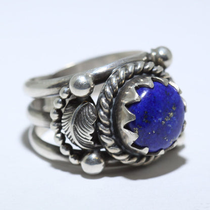 Bague en lapis par Herman Smith Jr taille 7