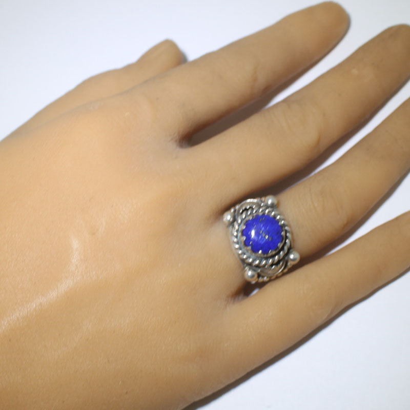 Lapis Ring by Herman Smith Jr size 7