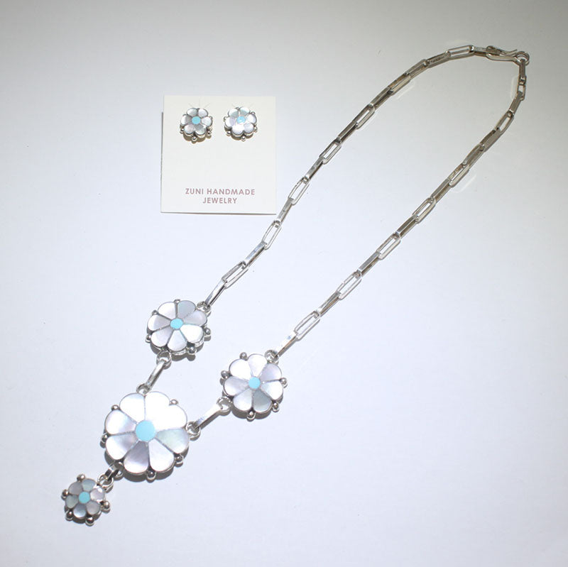 Комплект ожерелья и серег Zuni