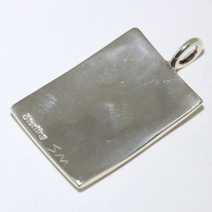 Pendentif en argent par Sparks Masawytewa