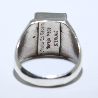 Einlege-Ring von Patricia/Edward Becenti - Größe 9,5
