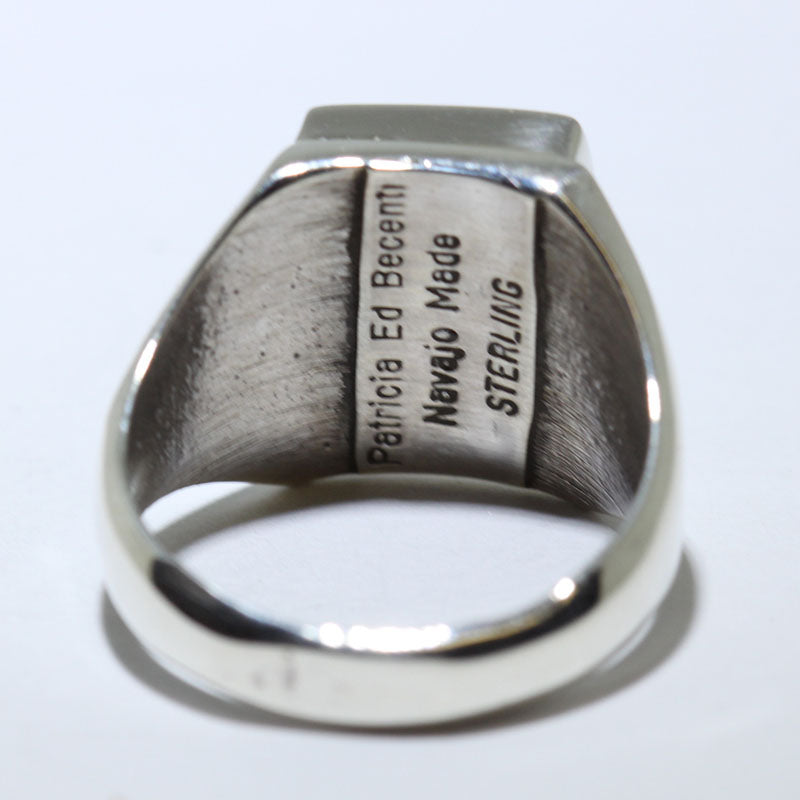 Cincin Inlay oleh Patricia/Edward Becenti - 10