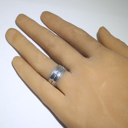 Bague en argent par Clifton Mowa - 8