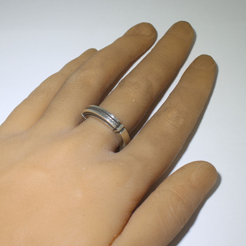 Bague en argent par Harrison Jim - Taille 9.5