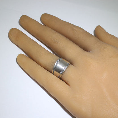 Bague en argent par Arnold Goodluck - Taille 7