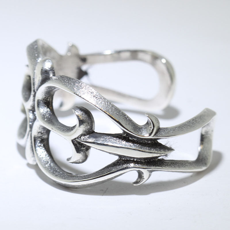 Silver Bracelet by Aaron Anderson 5"