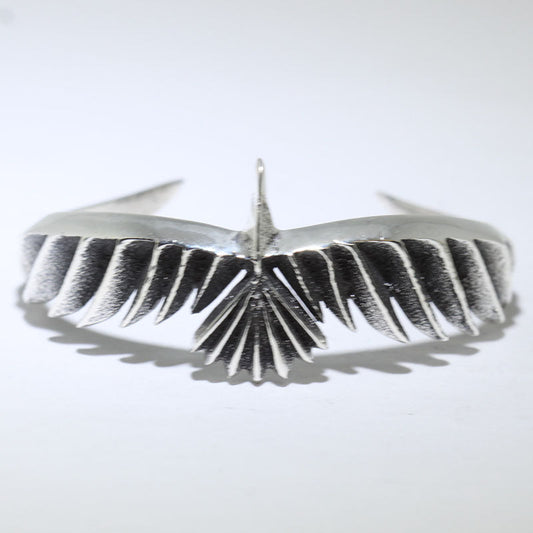 Pulsera de plata por Aaron Anderson 5-1/2"