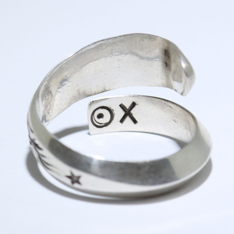 Серебряное кольцо от Аарона Пешлакая - размер 7.5