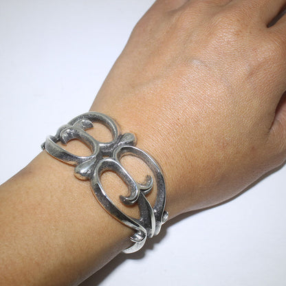 Silver Bracelet by Aaron Anderson 5"