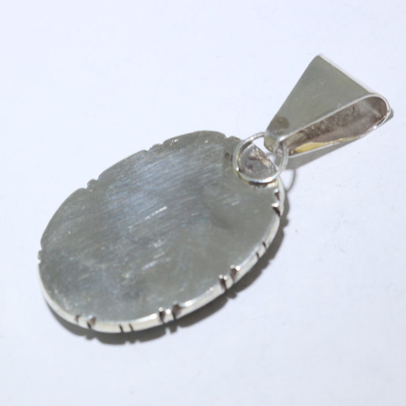 Inlay pendant by Navajo