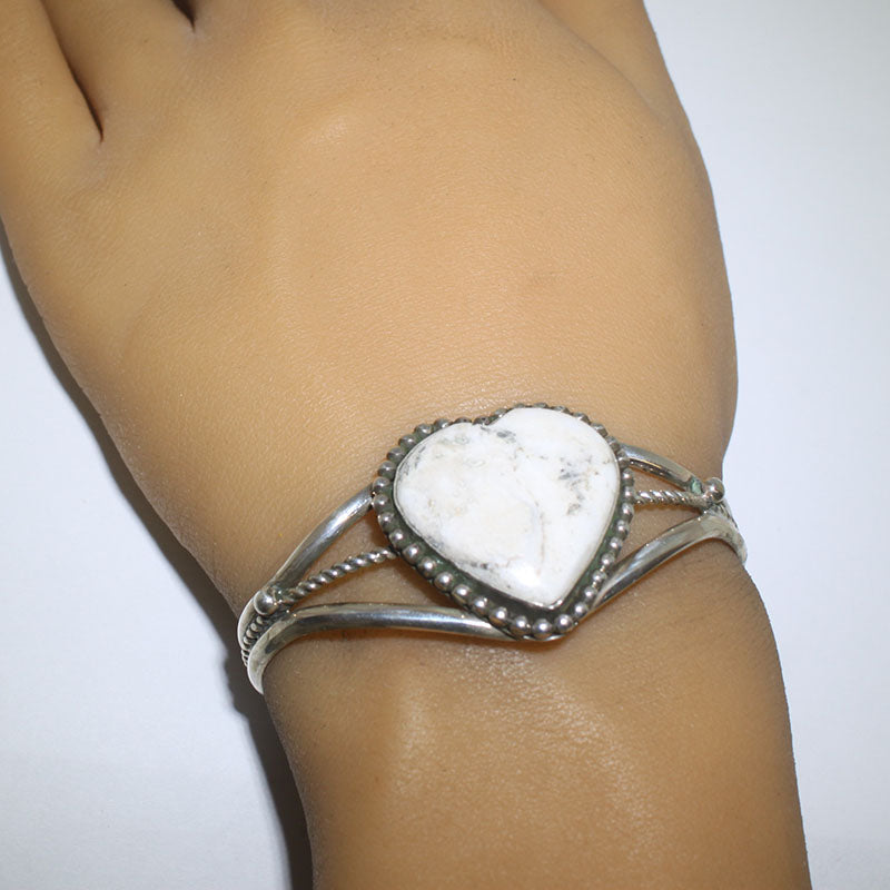 Heart Bracelet by Fred Peters 5"