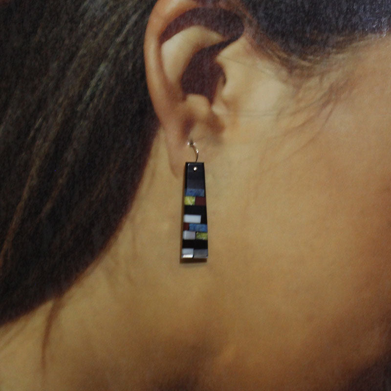 Boucles d'oreilles mosaïque par Charlene Reano