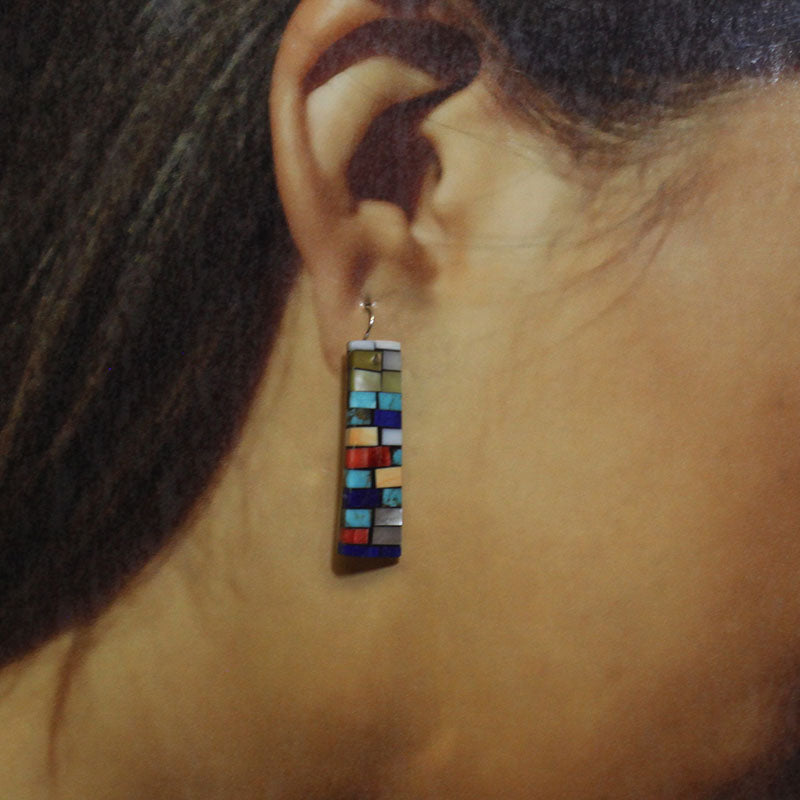 Mosaic Earrings by Charlene Reano