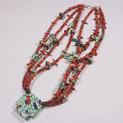 Mosaik-Halskette von Charlene Reano