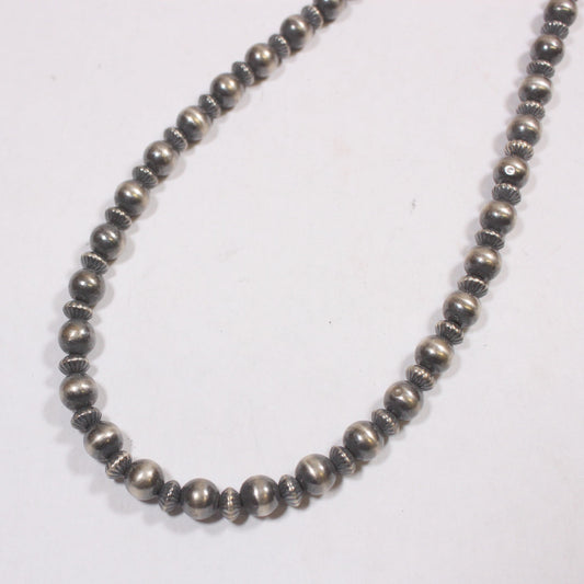Runde gemischte Navajo-Perlen 7mm 18-28 Zoll